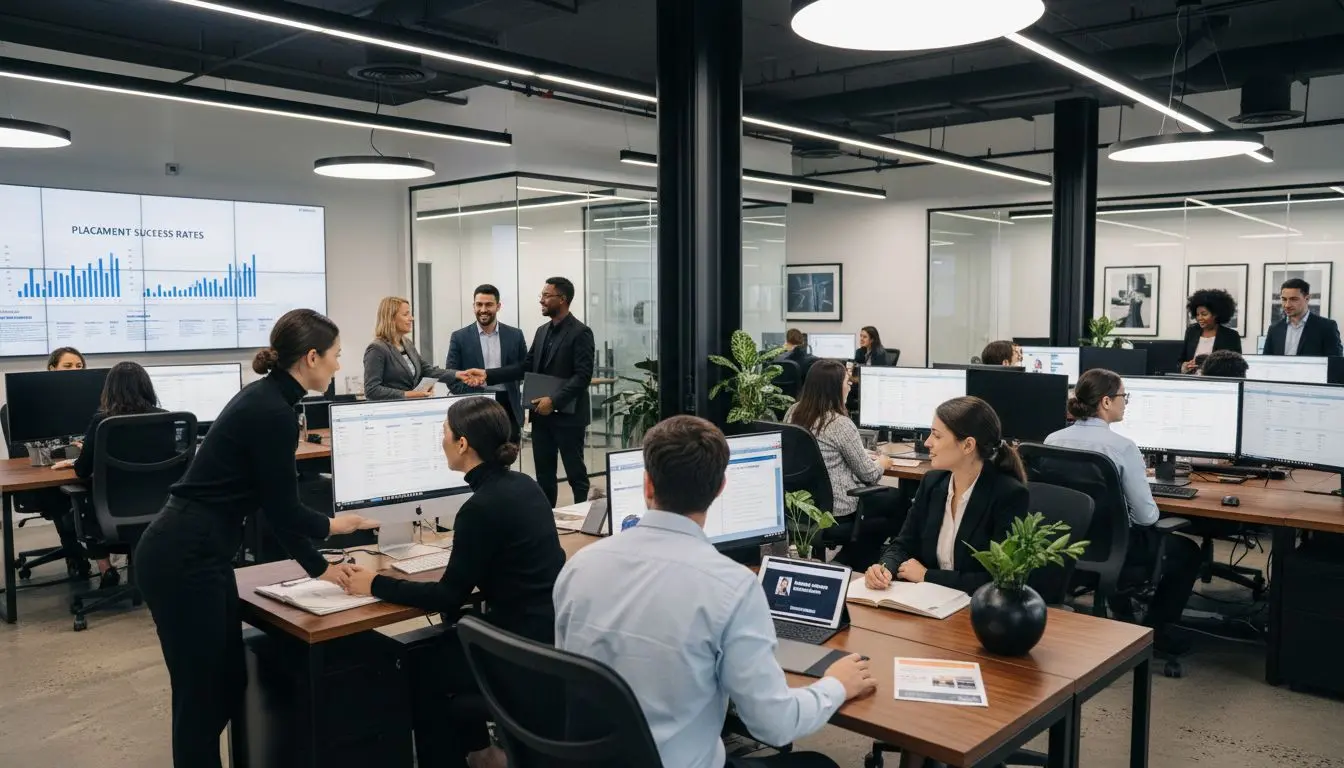 recruitment agency workspace